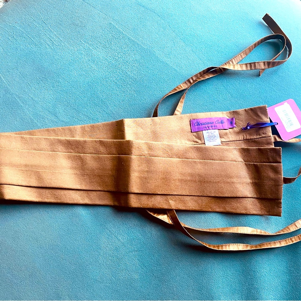 Silk tie belt, NWT